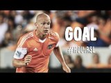 GOAL: Mark Sherrod drives in a Davis corner kick | Houston Dynamo vs Real Salt Lake