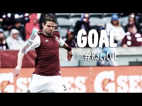 GOAL: Drew Moor sends a diving header past Attinella | Real Salt Lake vs Colorado Rapids