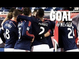 OWN GOAL: Chad Marshall deflects in Bunbury's shot | New England Revolution vs. Seattle Sounders