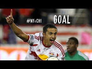 GOAL: Tim Cahill equalizes 2 mins after the opener! | NY Red Bulls vs Chicago Fire