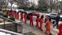Protesters Arrested at Anti-Guantanamo Demonstration
