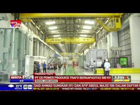 Indonesia Jadi Produsen Trafo Kapasitas Besar Pertama di ASEAN