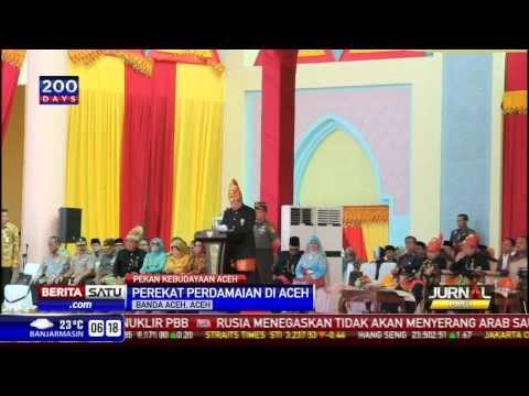 Presiden SBY Buka Pekan Budaya Aceh