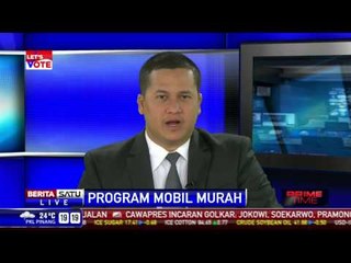 Pemprov DKI Tolak Mobil Murah
