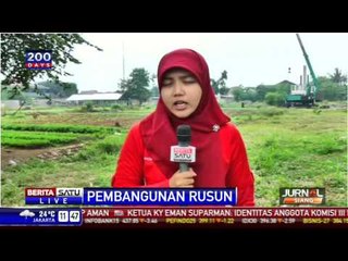 LIVE -- Pembangunan Rusun di Kali Ciliwung