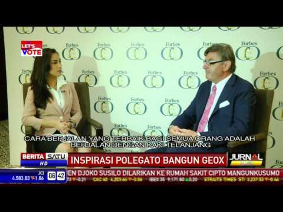Cerita Sukses Bos Sepatu Geox Dikenal Dunia