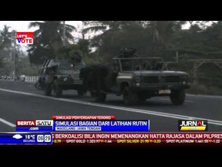 Simulasi Penyergapan Teroris di Magelang