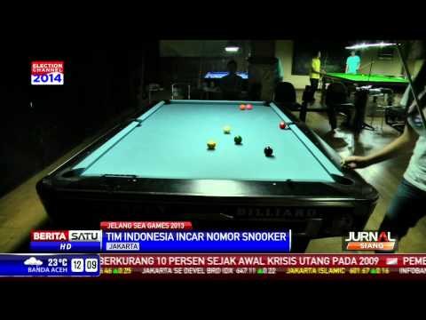 Tim Biliar Indonesia Targetkan Dua Emas di Sea Games