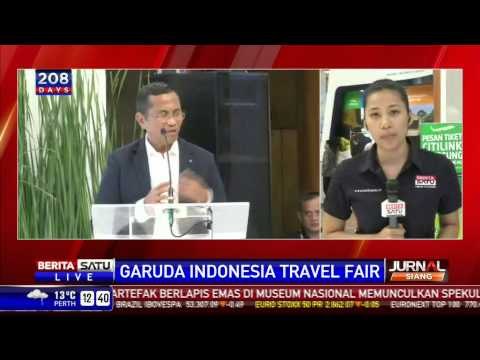 LIVE Suasana Garuda Travel Fair di JCC