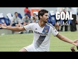 GOAL: Omar Gonzalez heads the Galaxy level again | LA Galaxy vs San Jose Earthquakes