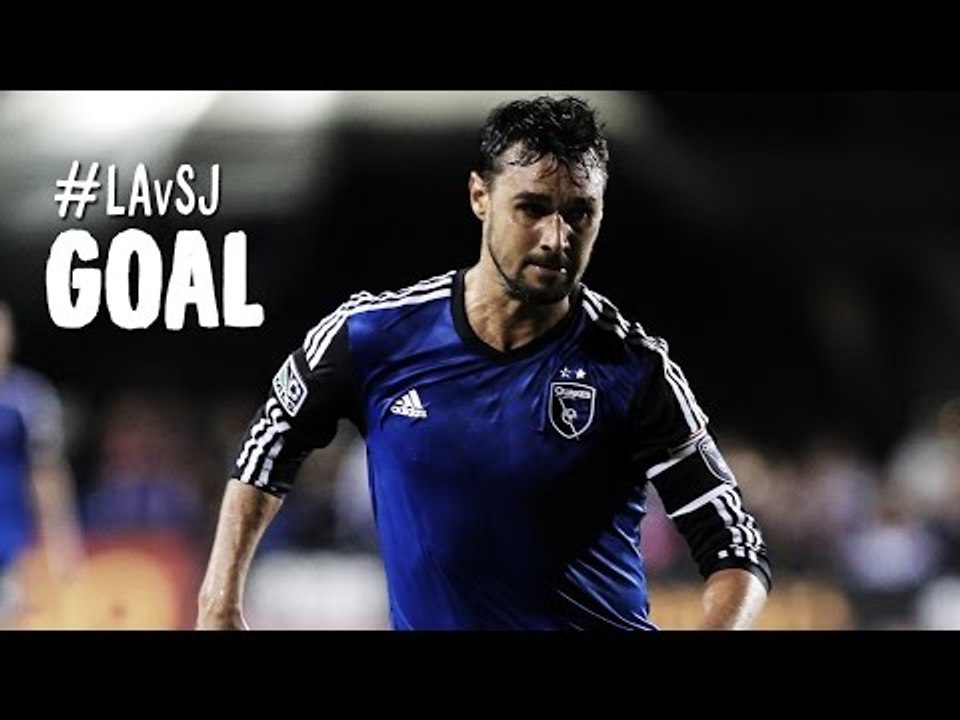 GOAL: Chris Wondolowski silences the LA Galaxy crowd early | LA Galaxy vs San Jose Earthquakes