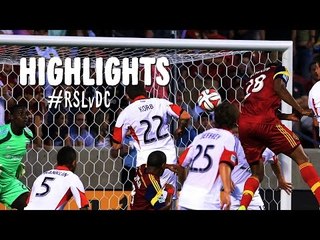 HIGHLIGHTS: Real Salt Lake vs. D.C. United | August 9, 2014
