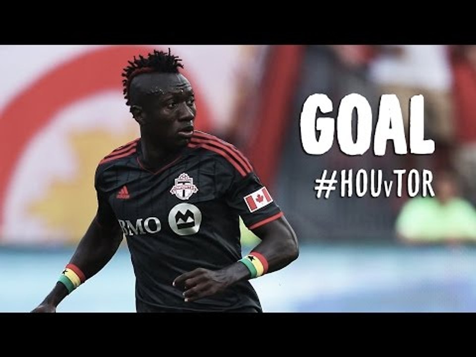 GOAL: Dominic Oduro finishes with his thigh | Houston Dynamo vs Toronto FC