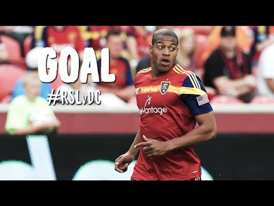 GOAL: Chris Schuler rises up and heads one in | Real Salt Lake vs. D.C. United