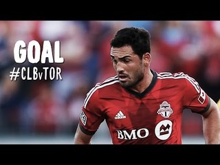 GOAL: Gilberto makes his way to the front and beautifully curls it in | Columbus Crew vs. Toronto FC