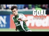 GOAL: Maxi Urruti finishes the Jewsbury cutback | Portland Timbers vs Colorado Rapids