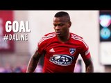 GOAL: Andres Escobar dribbles past defenders and fires it in | FC Dallas vs. New England Revolution