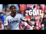 GOAL: Darrius Barnes heads home the free kick | Real Salt Lake vs New England Revolution