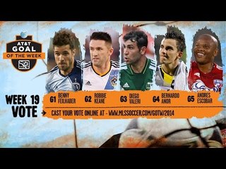 2014 AT&T Goal of the Week Nominees: Week 19