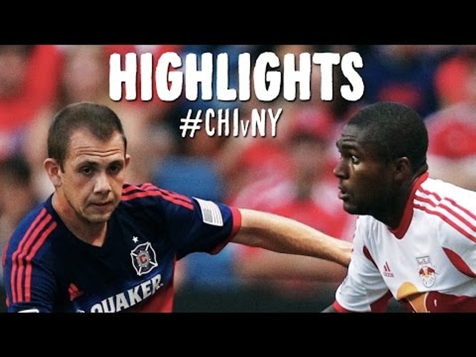 HIGHLIGHTS: Chicago Fire vs. New York Red Bulls | August 10, 2014