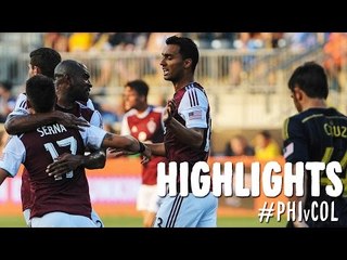 HIGHLIGHTS: Philadelphia Union vs. Colorado Rapids | July 12, 2014