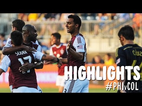 HIGHLIGHTS: Philadelphia Union vs. Colorado Rapids | July 12, 2014