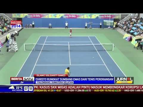 ISG 2013, Cabang Tenis Sumbang Emas untuk Indonesia