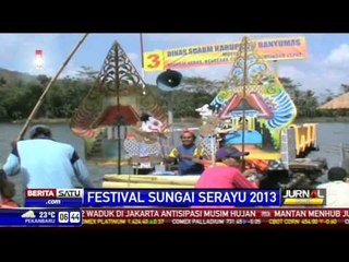 40 Perahu Ramaikan Festival Sungai Serayu