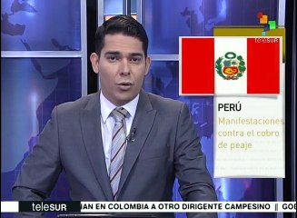 Perú: convocan a protestas contra el cobro de peaje en Lima