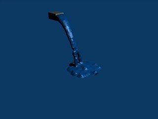 Cascade d'eau blender