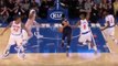 Anthony Davis THROWN into Crowd by Kyle O'Quinn Flagrant Foul, Carmelo Anthony EJECTED