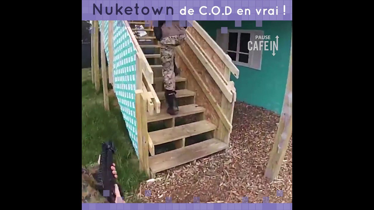 Une reproduction de Nuketown pour le paintball !
