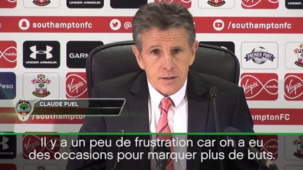 League Cup - Puel : "Un peu de frustration"