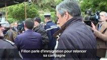 Fillon parle d'immigration pour relancer sa campagne