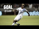 GOAL: Gyasi Zardes goes low with power to make it three for LA | LA Galaxy v New York Red Bulls