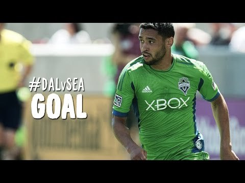 GOAL: Lamar Neagle scores a long range rocket to draw level | FC Dallas vs Seattle Sounders