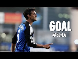 GOAL: Chris Wondolowski follows one in