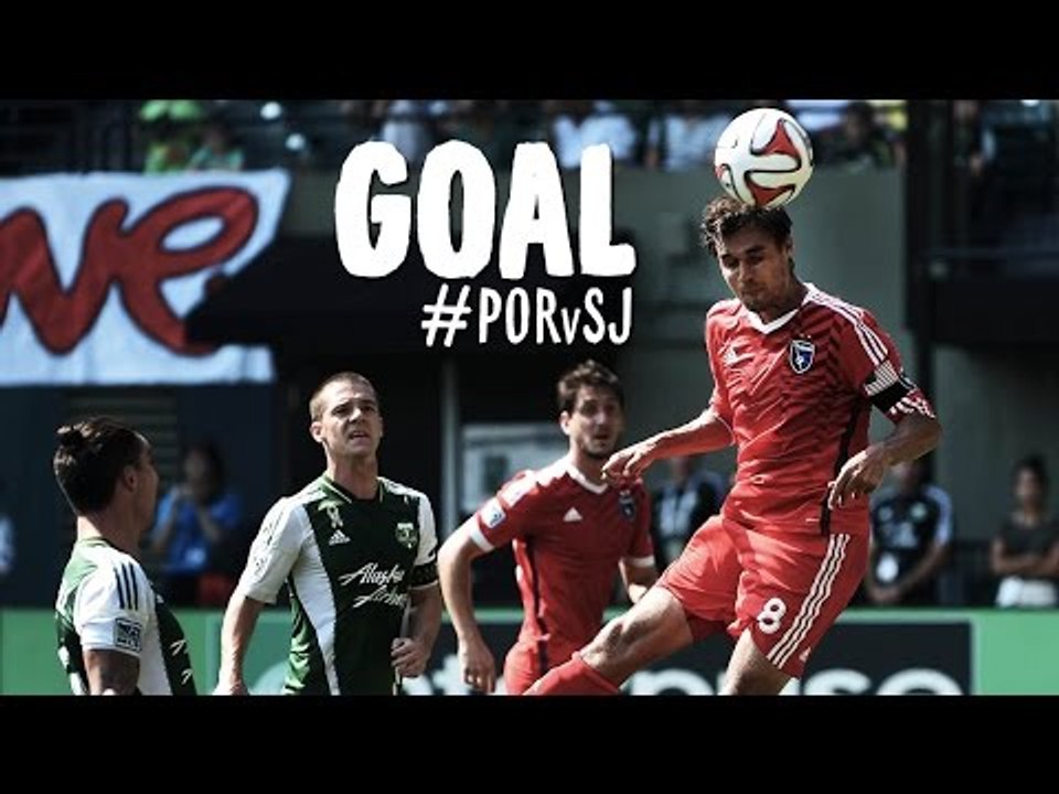 GOAL: Chris Wondolowski puts away a free header | Portland Timbers vs. San Jose Earthquakes