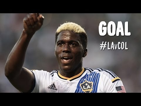 GOAL: Gyasi Zardes soars to head home his second of the match | LA Galaxy v Colorado Rapids