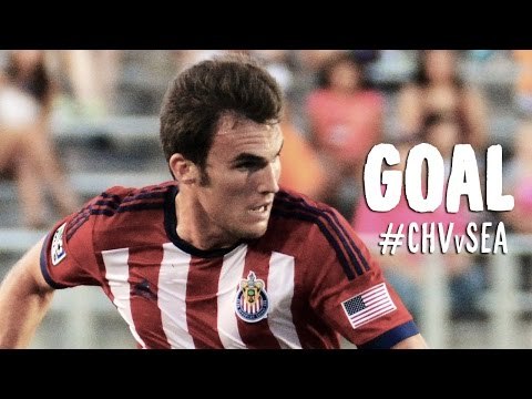 PK GOAL: Ryan Finley sneaks his penalty kick under Frei | Chivas USA vs Seattle Sounders FC