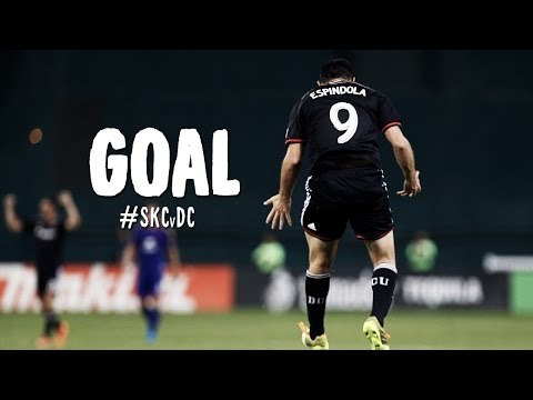 GOAL: Fabian Espindola neatly tucks it into the corner | Sporting KC vs. D.C. United