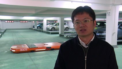 En Chine, des robots garent tout seuls les autos