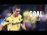 GOAL: Ben Speas slides an effort past Penedo | Columbus Crew vs LA Galaxy