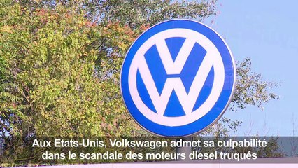 Dieselgate: Volkswagen admet sa culpabilité et passe à la caisse