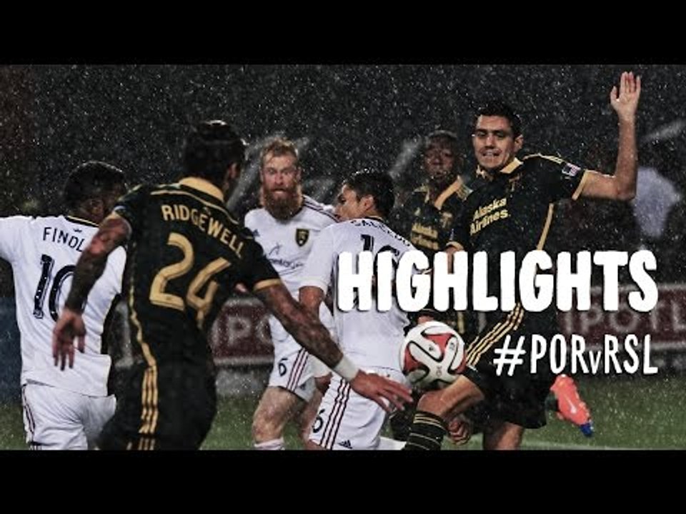 HIGHLIGHTS: Portland Timbers vs Real Salt Lake | October 17, 2014