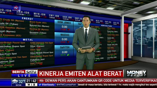 Emiten Alat Berat Untung Saat Harga Komoditas Naik