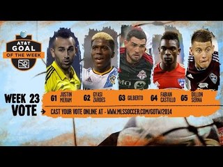 2014 AT&T Goal of the Week Nominees: Week 23