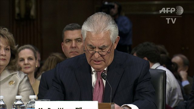 URGENTE: Tillerson cuestiona actividades recientes rusas