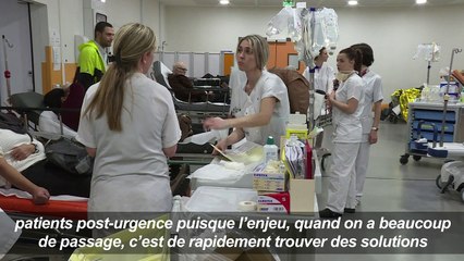 Grippe:à Marseille, l'hôpital de la Timone sous tension