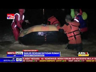Banjir Dua Meter Menggenangi Ratusan Rumah di Padang Pariaman